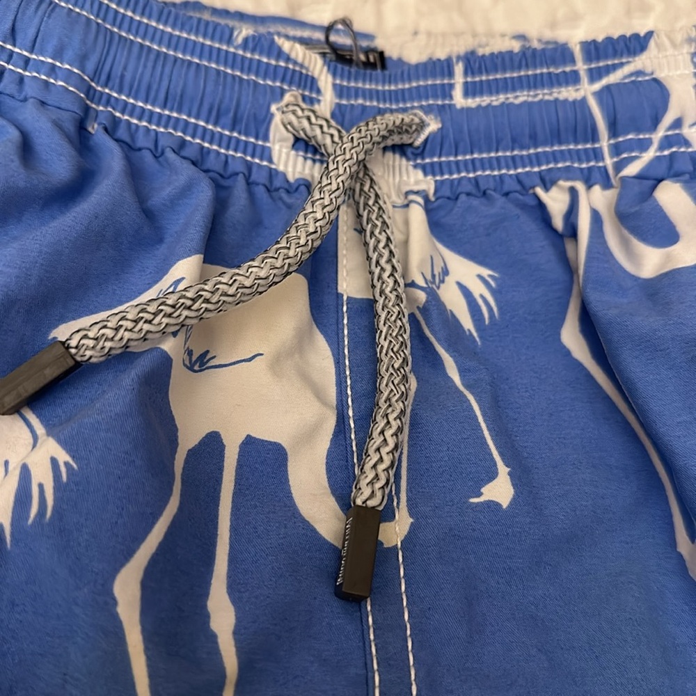 Boys size 12 Vilebrequin swim trunks. Please note that the liner was cut out. - Picture 2 of 3